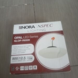 Nora NSPEC Lighting OPAL LED Series NLOP-R6509 800 Lumen 12.5 Watt LED